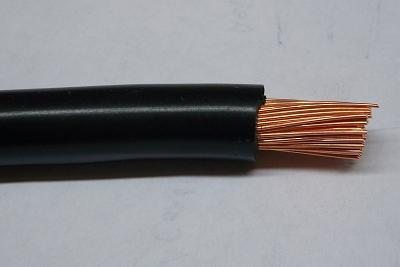 #B9930-058, #1 Gauge Black PVC Battery Cable (Sold by the Foot)