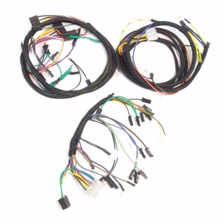 John Deere 4020 Diesel Dash & Engine Wire Harness (Serial #91,000-200,999 & Modified For Use With A 12 Volt Delco 10SI Alternator)