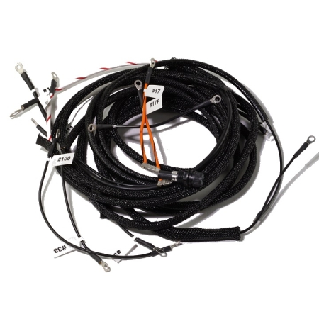 The harness coiled against a white background.